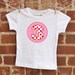 bubblegum birthday personalized tshirt or bodysuit, any number
