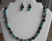 Handmade Single Flower Millefiori Necklace - Free Shipping Offer