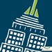 New York I Love You, But You're Bringing Me Down - Navy/Green - 11x17 Poster
