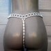 G-string Panty Anabelle is fully Handmade With Beads