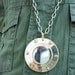 Porthole Pendant Nautical Necklace Brass Cruise Ship Unisex Gift Under 50