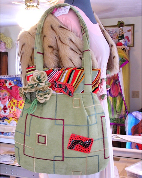 SALE The Margarita, a Festive Shoulder Bag Made From Scrumptious Fabrics