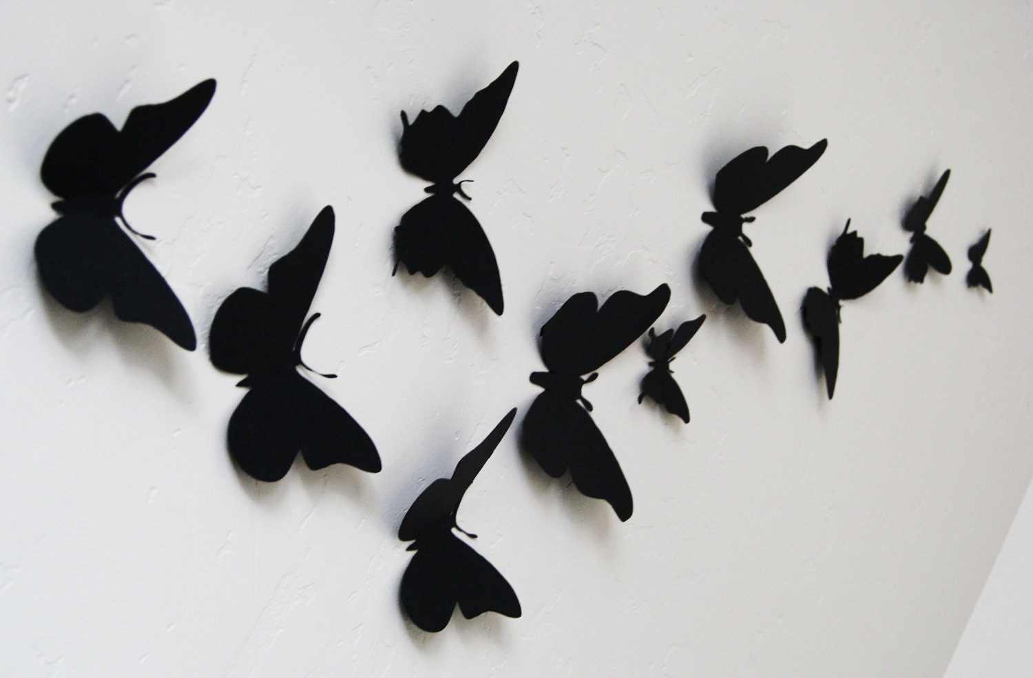 20 3D Butterfly Wall Art Circle Burst