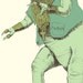 Mr. T-Rex - 8.5 x 11 Color Print SIGNED EDITION