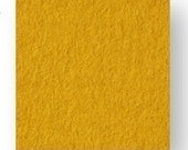 16" x 16" Sun Felt Quality Wool Felt Fabric - MUSTARD YELLOW (No. 334)