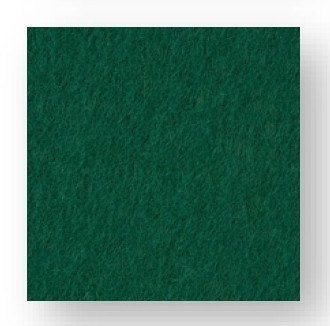 8" x 8" Sun Felt Quality Wool Felt Fabric - DARK GREEN (No. 446)