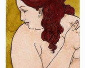 NUDE bbw Fat redhair