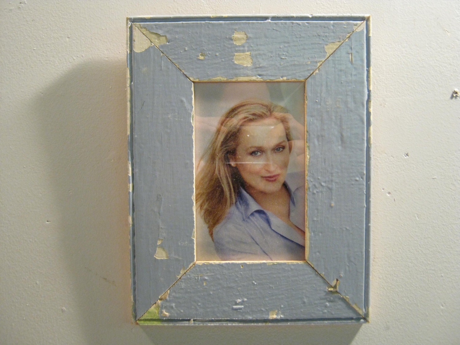 Reclaimed Wood Salvaged Picture Frame 4x6 NY- Salvage S-307-12
