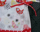 Original LivvySue Kimono Top - Little Birdies Kimono Top- Sizes 0-6 mth to 2T