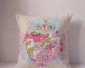 Cushion SLIP owl applique