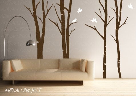 Wall Art Vinyl Decal Sticker Home Style - Terrific Forest 101