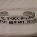 Hand Stamped Empire Records Cuff Bracelet