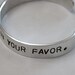 The Hunger Games May the Odds Custom Silver Metal Cuff Bracelet