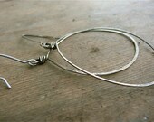 Infinite hoop earrings