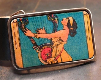 Art deco belt buckle,The sound of music leather belt buckle