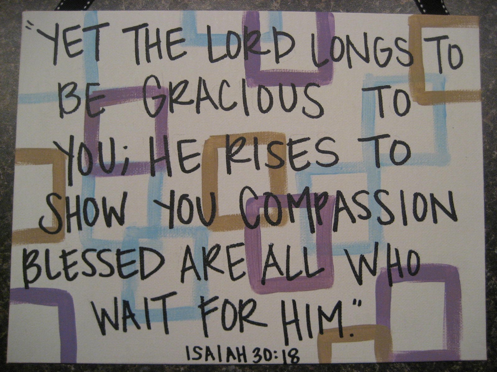 Wait for Him