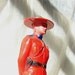 Royal Canadian Mounted Policeman Souvenir Toy 1950s Reliable
