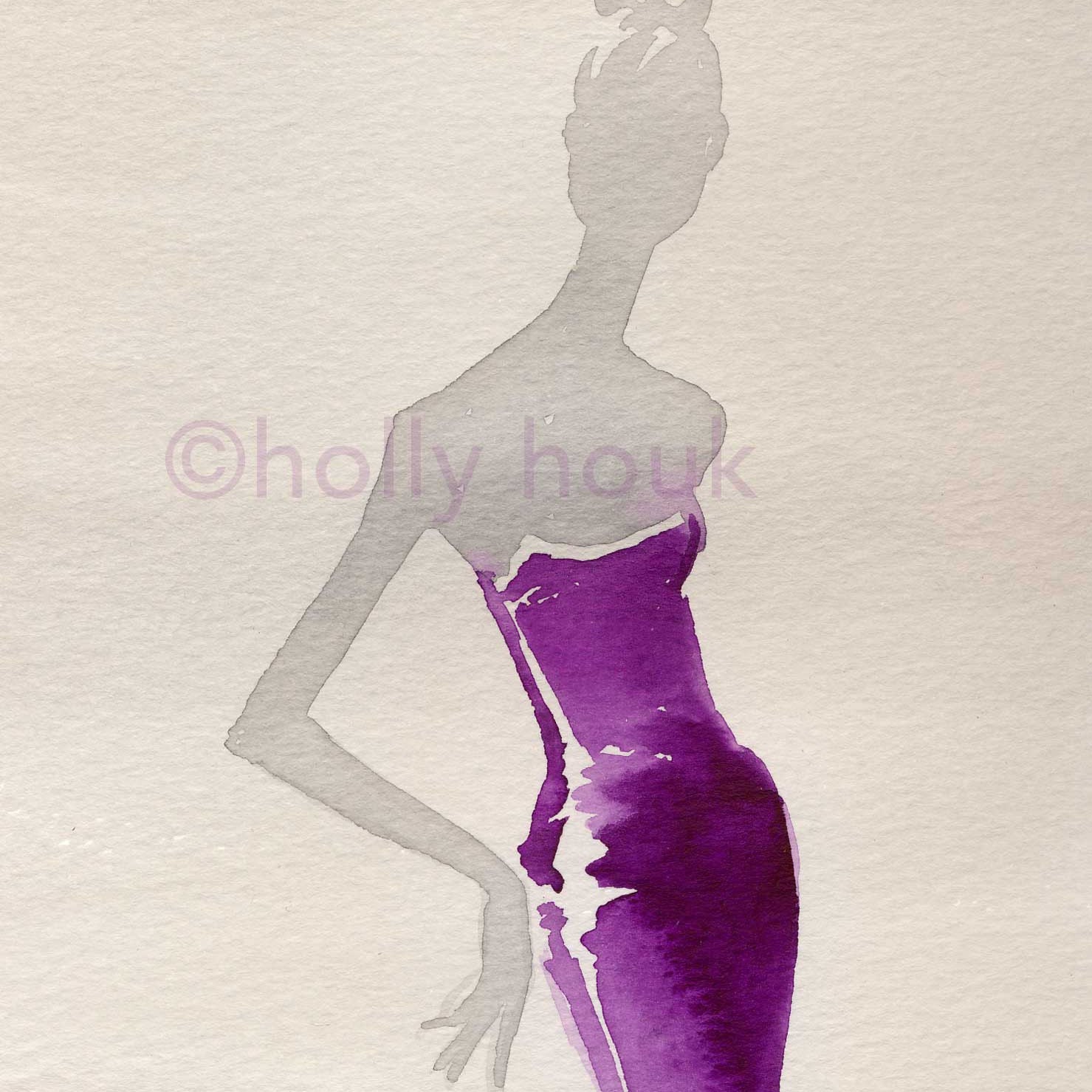 Purple Gown