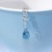 Annabel II Necklace... London Blue Topaz