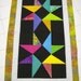 Kaleidoscope Star Quilted Tablerunner