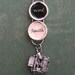 Wordsmith Writers Typewriter Necklace Silvertoned