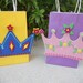 Princess or Prince Crown Favor Party Bags