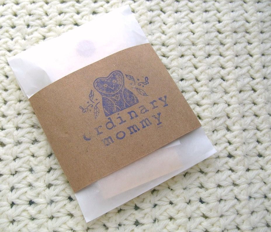 Bow Felt Hair Clip Rhubarb Red Boho Accessory by OrdinaryMommy on Etsy