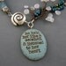 He Listened, a Polymer Clay Work of Art