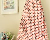 Ironing Board Cover - Flea Market Fancy - Flower and Dot in Red