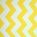 RESERVED for greymaggy - Chevron Ironing Board Cover in Yellow and White