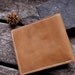 soft and tan leather billfold