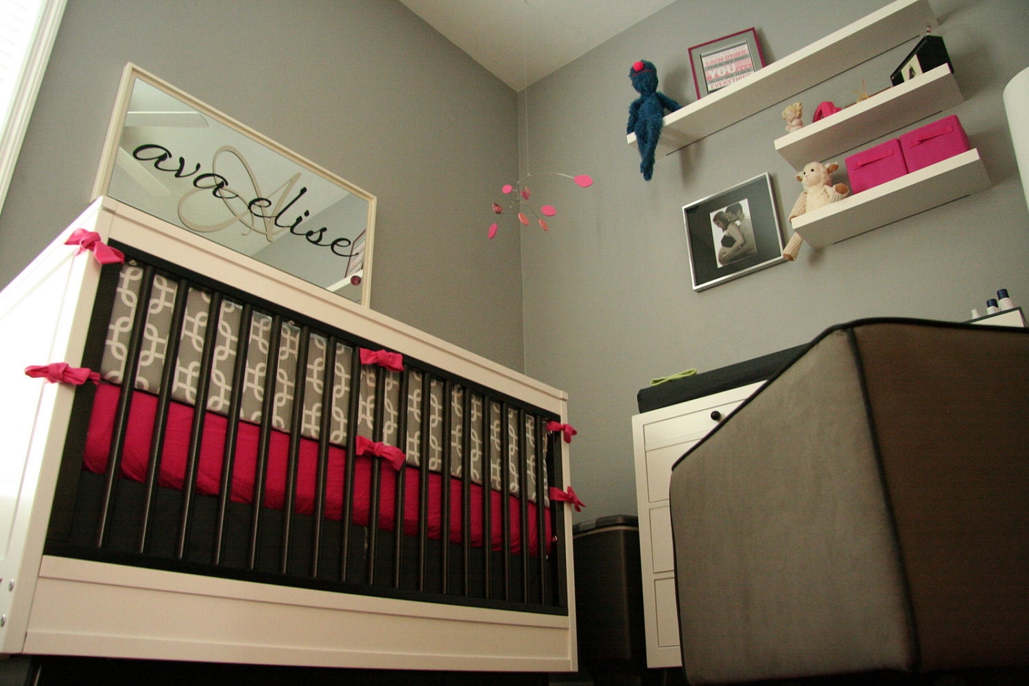 Custom Crib Set 3pc. - Bumper, 2 Crib Sheets -Choose your own fabrics
