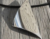 Solid Sterling silver Lateen Sail Pendant
