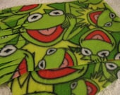 Kermit the Frog - Retired Print - Winter Fleece Scarf The Muppets