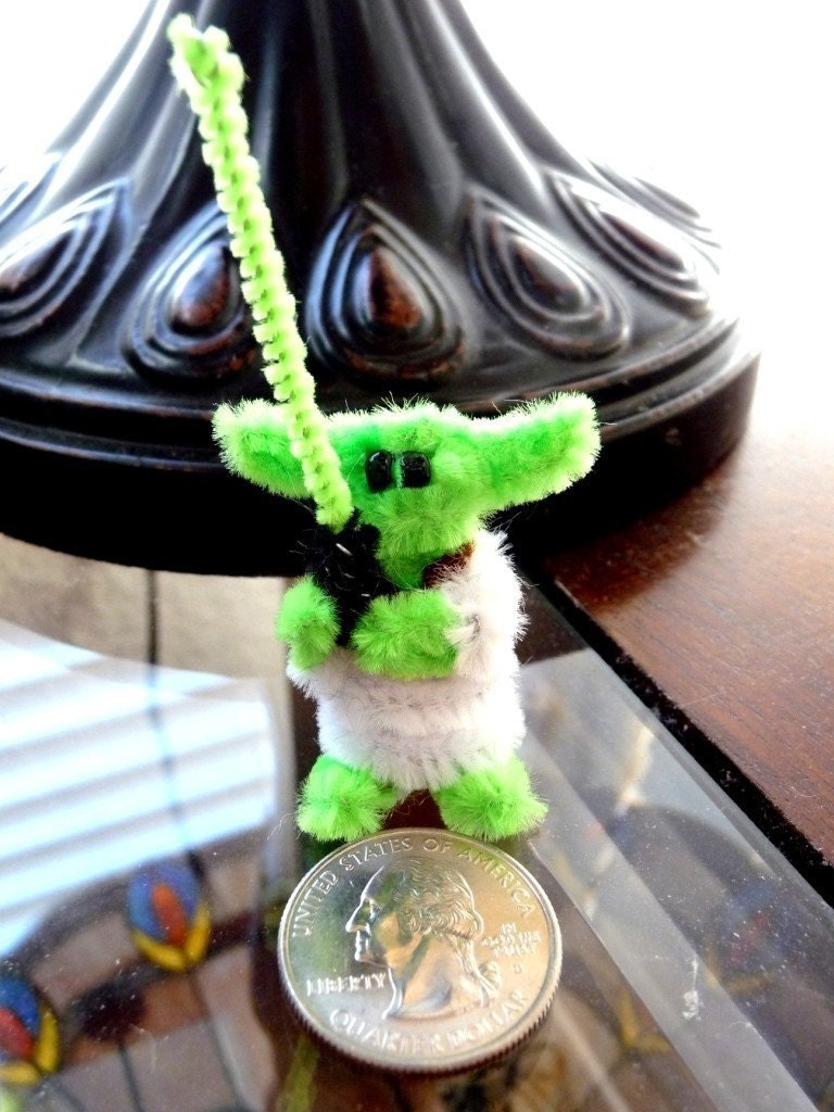 STAR WARS - Mini Yoda - Pipe Cleaner Creation