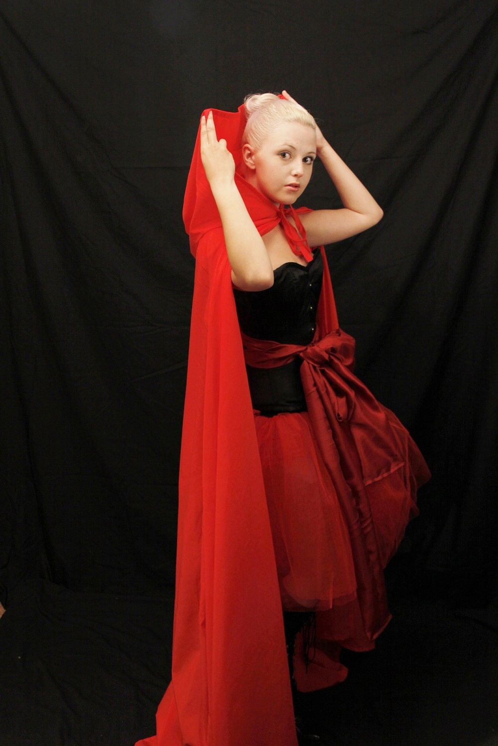 Red riding hood red cloak-red cloak only