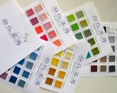 Wool Felt Fabric Sample Swatch Color Card Set - 99 Color Samples - Pure Merino Wool Felt - Felt Color Catalog