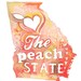 Peach State - 8x10 - vertical