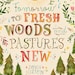 Fresh Woods- 8x10 print - vertical