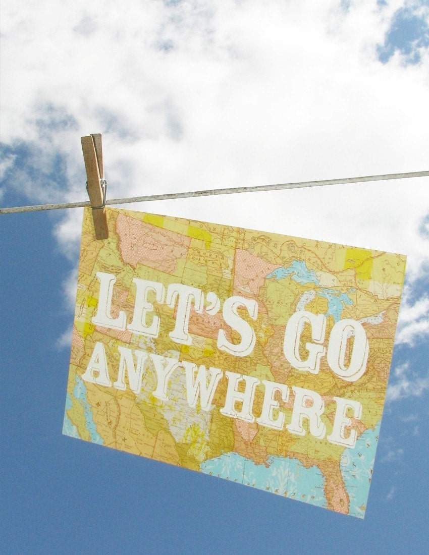 Anywhere - 8x10 print - horizontal