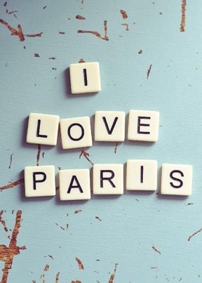 SALE I Love Paris (Set of two 5x7 Unframed Original Fine Art Photograph)