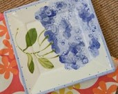 Hydrangea Square Plate