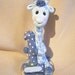 polymer clay giraffe 1st first birthday cake topper decoration Christmas ornament personalized birthday gift