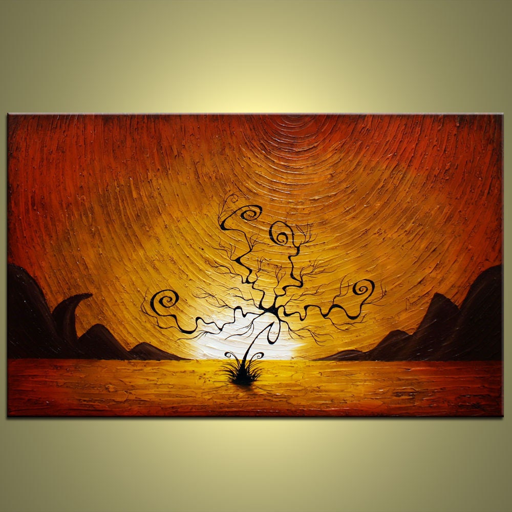 ORIGINAL Contemporary abstract, modern art painting 48 inch Kubatica