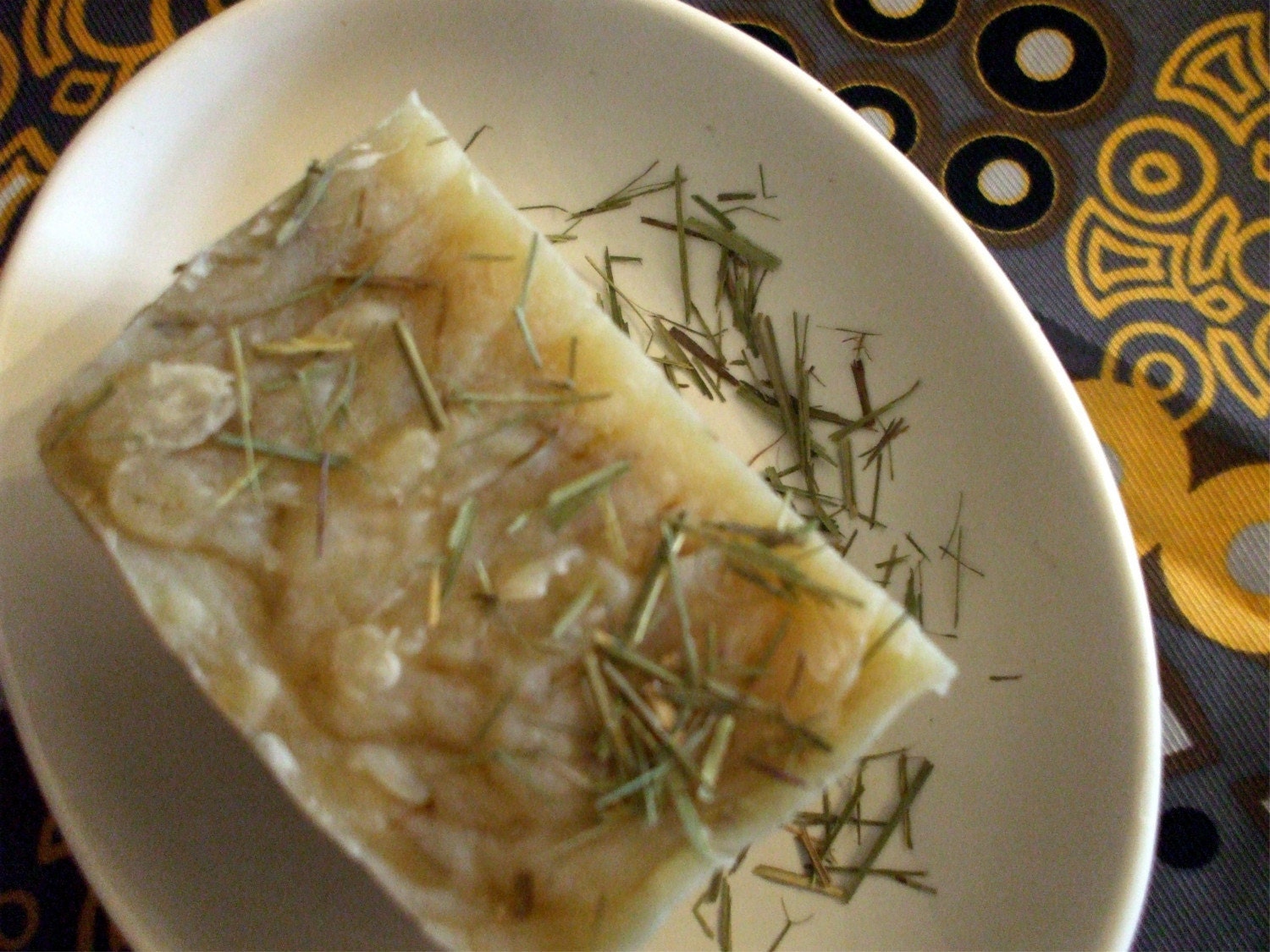 Lemongrass GOATS MILK SOAP with ORGANIC Oils and Shea Butter