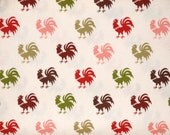 NEW From Alexander Henry's French Provence, Granville, Le Coq De Granville In Pink, 1 Yard