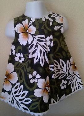 Size 9-12 months girls Hawaiian dress
