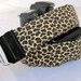 Cheetah Print DSLR Camera Strap