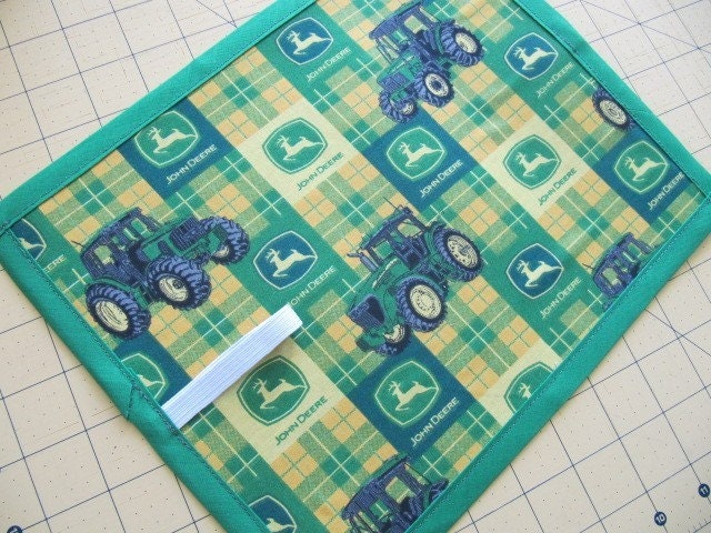 John Deere TRAVEL chalkboard mat placemat (a)