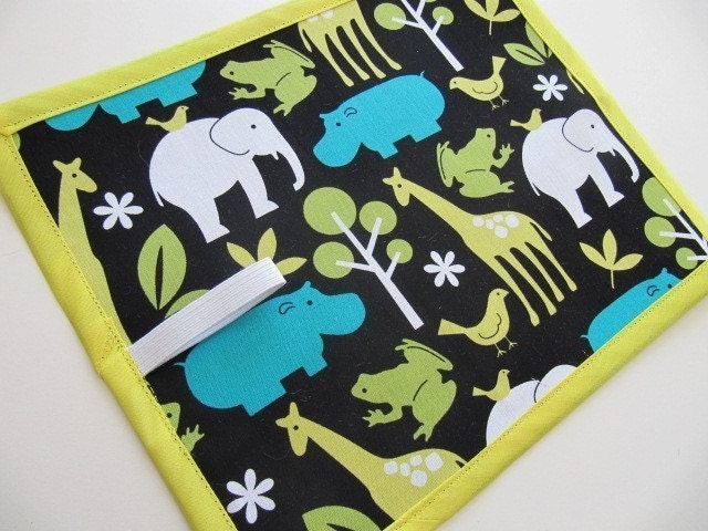 Chalkimamy Michael Millers Lagoon Zoology TRAVEL chalkboard mat/placemat (a)